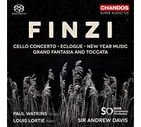 Watkins/Lortie/Davis - Gerald Finzi: Cello Concerto, Op. 40, Nocturne, Grand Fantasia and Toccata, Op. 38
