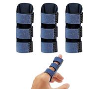 Watlikeup 3PCS Adjustable Trigger Finger Splint,Finger Splints for Arthritis,Broken,Arthritis Pain Relief,for Thumb,Middle,Ring,Finger Support for Sports,Daily Use