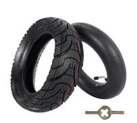 WATODAY 80/65-6 Tyre with Inner Tube, 10x3.0 Inflatable Tyre for Electric Scooter Pneumatic E-Bike 255x80 Tyres compatible with 36v 48v 400w 500w 800w Hub Motor Mijia M365 - City Road
