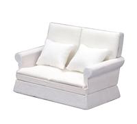 Watreketal 1:12 Accessories Sofa Love For Seat Sofa With Throw Pillow Miniature Furniture Girl Pretend Fav