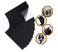 Watreketal 10 Pcs Self-Adhesive Felt Fabric Backboard A4 Size Waterproof Very Suitable for Holiday Handicrafts Wood for Furniture Heavy Duty