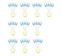 Watreketal 10Pcs Silicone Space Beans For Line Management Knot Protections Fishing Tackle Accessories Anti Entanglement Space Bean Fishing Line Management Tool