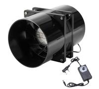 Watreketal 12cm Fan 12V 6000RPM Inline Duct Blower Double Ball Bearing Design For Greenhouse Pet House & Soldering Fume Extraction Exhaust Fan Kit