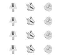 Watreketal 12Pcs Football Shoe Replacement Spikes 11mm/13mm/15mm Studs For 5MM Threaded Soccer Shoes Football Studs