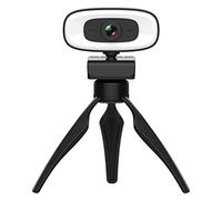Watreketal 2K USB Web Camera For PC Computer Beauty Auto For Focus Free Drive Web For W/Microphone/ 3 Gear Fill Light For Stre Fill Light Camera For Video Conferencing
