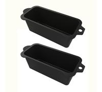 Watreketal 2Pcs Silicone Grease Cup Liners Drip Pans Reusable Grease Catcher Cup Liner Tray Griddles Accessories Enduring Outdoor Grilling Supply