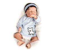 Watreketal 40cm/16in Girl Baby-Doll Nurturing For Doll Realistic Handmade Soft Toy With Silicone Arm & Cloth Body Popular Gi Baby Girl Dolls Clothes For Newborn Silicone Full Body Eyes Open