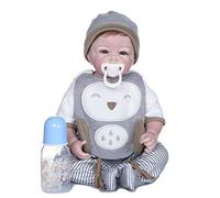 Watreketal 55cm Realistic For Doll Soft Body Toddler Babies Boy Toy Birthday For Children Realiic Doll Realiic Dolls For Kids Boy Cute Toys Cute Baby Toy Birtay Gifts