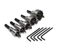 Watreketal 5PCS Hole Kit, HSS Set for Metal, Woodworking Cutting Set Woodworking Tools and Accessories for Beginners
