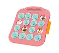 Watreketal 7.09x0.79x8.46 Preschool Kids Improve Intelligence Memory Matching Chess Shape Portable Animal Design Table Game Toys Kids Games Handheld