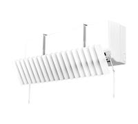 Watreketal 85x20cm Air Conditioning Windshield Baffle Direct Blowing Universally Room Air Conditioning Cold Plate Adjustable Guide Plate