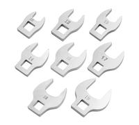 Watreketal 8Pcs Drives Crowfoot Wrench Crow Foot Open End Spanner Wrenches for Mechanics Access Fasteners in Tight Space Automotive Maintenance Tool