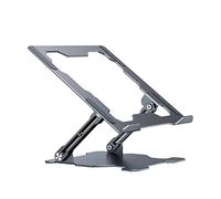 Watreketal Adjustable Aluminum Laptop Stand Ergonomic Multi-Angle Desk Holder For W/Heat-Vent 10-17.3" Notebook MacB Height Adjustable Stand For Desk