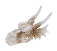 Watreketal Aquariums DinosaurSkull Cave Underwater Decorations Fish Tanks Ornament Shelter Hideaway House for Freshwater Saltwater Dinosaur Skull Fish Tanks Ornament