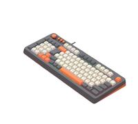 Watreketal ARGB Backlits Gaming Keyboard 98Keys Ergonomic USB Wire USB Cable For PC Computer Wire Connection Gaming Keyboard