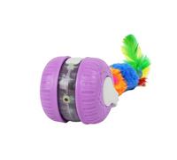 Watreketal Automatic Toy Cats Interactive Fun Teasing Ball Fun Exercise Toy For Indoor Felines Play Chaser USB Rechargeable Cats Plaything