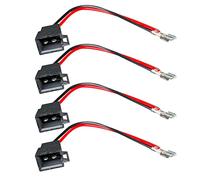 Watreketal Car Front Tweeter Wiring Harness for, Auto Replacement Adapter Connector Automobile Cable Horn Connection Wire Sound Wiring Harness for