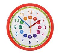 Watreketal Cartoon Digital Wall Clock Mute Wall Clock Simple for Creative Children ' s Room DecorationNursery Home Living Room Country Decor