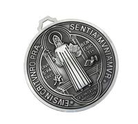 Watreketal Christians Faith Circular Pendant Christians Devotional Accessories Home Decoration Alloy Religious Jewelry For Worship Religious Decoration