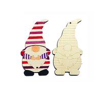 Watreketal Christmas Wooden Ornaments Preschool Graffiti Drawing Racket Multiple Type Optional with Interest Drawing Practice Painting Toy