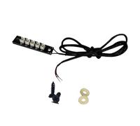 Watreketal Computer Fan Hub Splitter 2Pin To 5Port Connectors For Optimized Heat Dissipation Stable Current Output In PC Builds Fan Splitter Hub