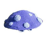 Watreketal Crocheted Hat Funny Mushroom Crocheted Large Cap For Women Men Picture Props Cap Halloween Party Vintage Girl With Mushroom