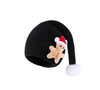 Watreketal Cute Christmas Knitted Hat Baby Beanies Cap With Pom Pom For Kids Festival Holiday Outfit For Boys And Girls Ages 1-4T Christmas Gifts For Kids