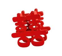 Watreketal Double Happiness Character Ornament Chinese Wedding Happiness Character Decoration With Artificial Flower For Wedding Chinese Engagement Decoration
