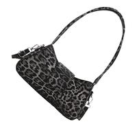 Watreketal Elegant Leopards Print Shoulder Bag Crossbody Purse PU Leather Underarm Handbag For Women Seeking Unique Fashion Casual Shoulder Bag