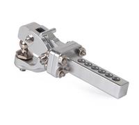 Watreketal For 1/10 Crawler TRX4-TRX-6 SCX10 90046 90047 Car Metal Trailer Shackle Tow Hook Decorate Upgrade Trailer Shackles Kit Bushing Kit Metal Tow Hook Decorate Climbing Crawler