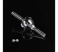 Watreketal Glass CO2 Diffuser Bubble Counter For Aquarium Planted Tanks Estimate CO2 Release Amount Easy Fix Heater Light Thermometers Gravel Sand Decorations Filter Fish Tank Filter Decorations