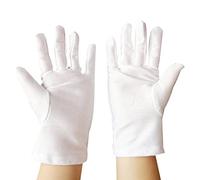 Watreketal Gloves,Pupils Stage White Gloves Stage Perform Formal Pageant Dancing School Child Size for Party Cosplay Policeman
