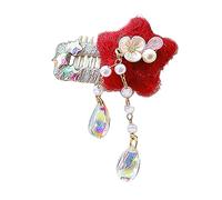 Watreketal Hair Clips,Girls Dangling Tassels Hair Clip Thin Hair Comb Hairpin Kids Hair Styling Tool for Side Hair Korean-Style Hair Accessory