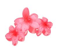Watreketal Hair Clips,Lovely Hair Claw Colorful Flower Shape Hair Clip Shimmering for Woman Camping Ponytail Hair Delicate Jaw Clip for Girl