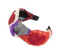Watreketal Headband,Crochet Pattern Headbands for Woman Girl Weaving Hairband for Hair Hoop Camping Travel Hairband for Taking Photo