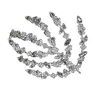 Watreketal Headband,Elegant Crowns with Crystal Layered Golden/Silver Bridal Shinning Full Wedding Crowns for Woman Wedding Supplies