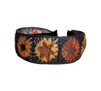 Watreketal Headband,Elegant Headbands for Women Ladies Makeup Hair Band Yoga Headwrap Crochet Hook Flower Hair Hoop Hair Accessories