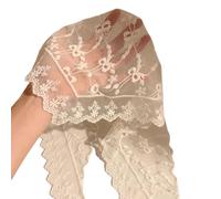 Watreketal Headband,Elegant Lace Flower Hair Scarf Head Wrap Hair Kerchief Eye Catching and Comfortable Head Scarves for Women and Girl