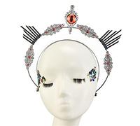 Watreketal Headband,Headpiece Spiked Headpiece Headband HaloCrown Headband Headband HaloCrown Headpiece