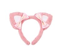Watreketal Headband,Lovely Animal Ear Shape Women Students Cosplay Anime Hairband Foxes Ears Headbands Plush Cartoon Hair Hoop