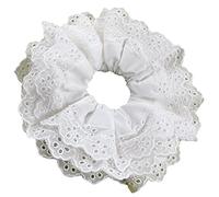 Watreketal Headband,Multi-Layer Lace Scrunchies High Elasticity Ponytail Hair Ties Ladies Girls Scrunchies Hair Accessories for Birthday