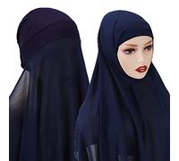 Watreketal Headband,Solid Color Pearl Scarf for Breathable Women Stylish Soft Hijab Long Scarf Wrap Scarves Daily Fittings