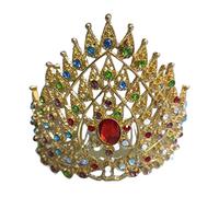 Watreketal Headband,Thai Hair Jewelry Indian Thai Dance Headdress Thai Headpiece Thai Dancer Headdress GoldThai Hair Accessories