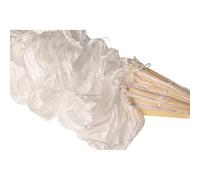 Watreketal LED Belly Dance Silk Fan 1.8m Long Bamboos Fans Veil Hand Made Belly LED Veil For/Outdoor Performances Props