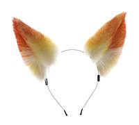 Watreketal Lovely Ear Shape Hair Hoop Cosplay Animes Character Hairband Eye Catching Masquerades Role Play Headbands For Teens Foxes Ears Animes Halloween Hairhoop