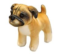 Watreketal Novelty Simulation Cute Dog Soft Plush Rattle for Doll Sleep Gift Lovely Miglu Room Decor for Girls K Simulation Cute Dog Doll Lovely Animal Friend Newborn Photo