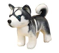 Watreketal Novelty Simulation Cute Dog Soft Plush Rattle for Doll Sleep Gift Lovely Miglu Room Decor for Girls K Simulation Cute Dog Doll Lovely Animal Friend Newborn Photo