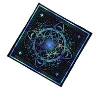 Watreketal Planet Pattern Tarots Tablecloth Divinations Card Table Cloth Tapestry Astrology Witchcrafts Deck Cloth Decoration Tarots Card Tablecloth Spiritual Deckcloth