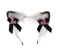 Watreketal Plush Ears Headband Cosplay Costume Hairhoop Party Props Headpiece ComicCon Headdress Girl Animation Accessories Cute Animal Ear Hair Accessory Anime Hair