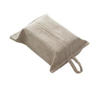 Watreketal Practical Tissue Box with Hanging Wrap Napkin Covers for Kitchen Bathroom Bedroom Wall Mounted Paper Towel Holder Case Tabletop Tissue Container